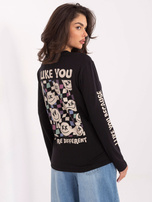 Grafitowa bluzka longsleeve z nadrukiem SUBLEVEL