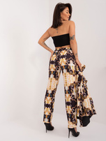 Hurt Czarny elegancki komplet z dwurzędową marynarką