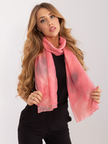 Hurtownia Koralowa damska chusta z nadrukiem