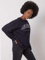 Granatowa bluza damska Drew RUE PARIS