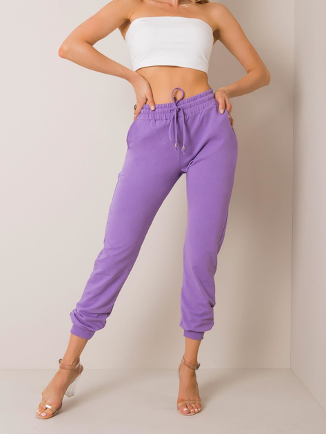 Fioletowe spodnie Faster