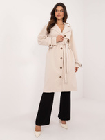 Hurt hellbeige Trenchcoat mit Taschen OCH BELLA.