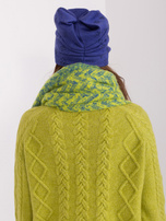 Hurt Ciemnoniebieska damska czapka z aplikacjami