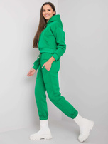 Zielony komplet dresowy bawełniany Solange