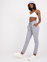 Szare melanżowe spodnie Approachable