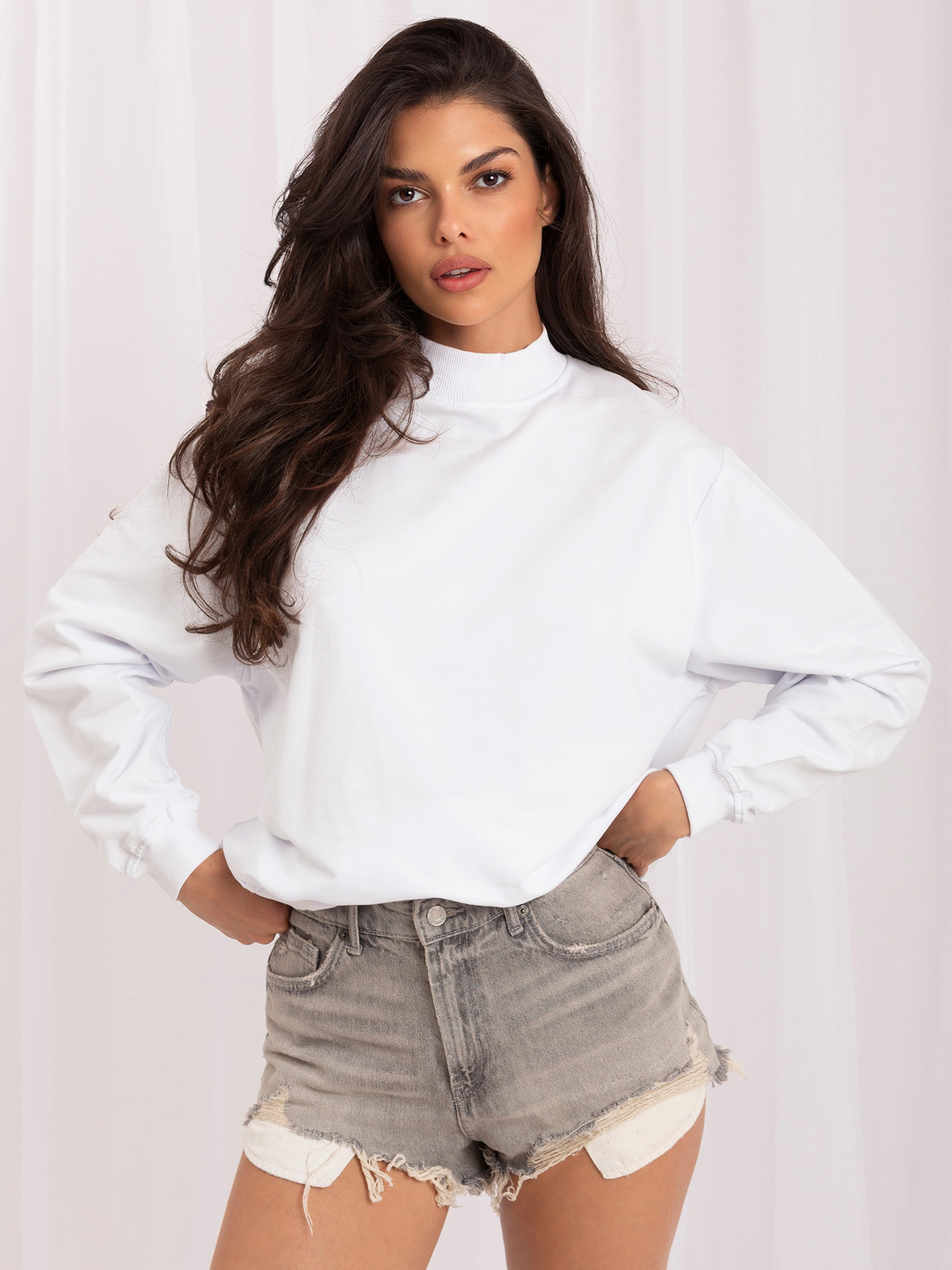 Biała bluza Twist