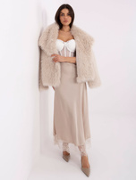 Biały gorsetowy top na ramiączkach 