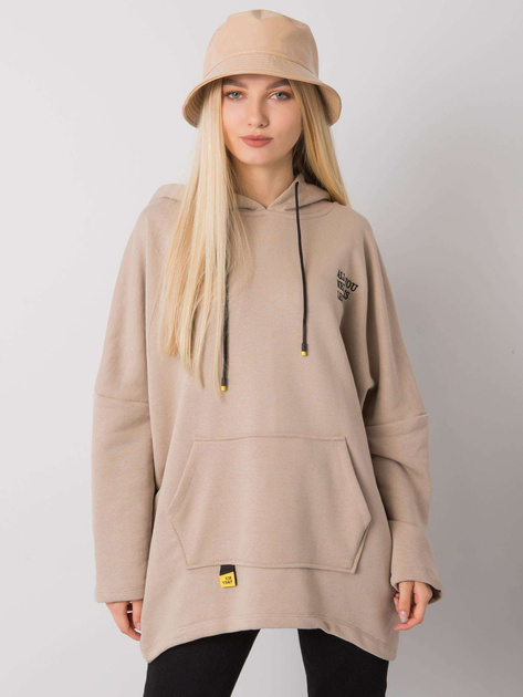 Beżowa bluza z kapturem Laylla