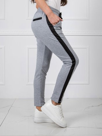 Gray Active pants.