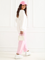  Ecru damska bluza o kroju oversize RUE PARIS  