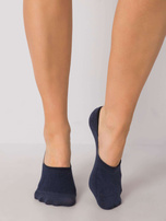 Dark Blue Footer Socks 