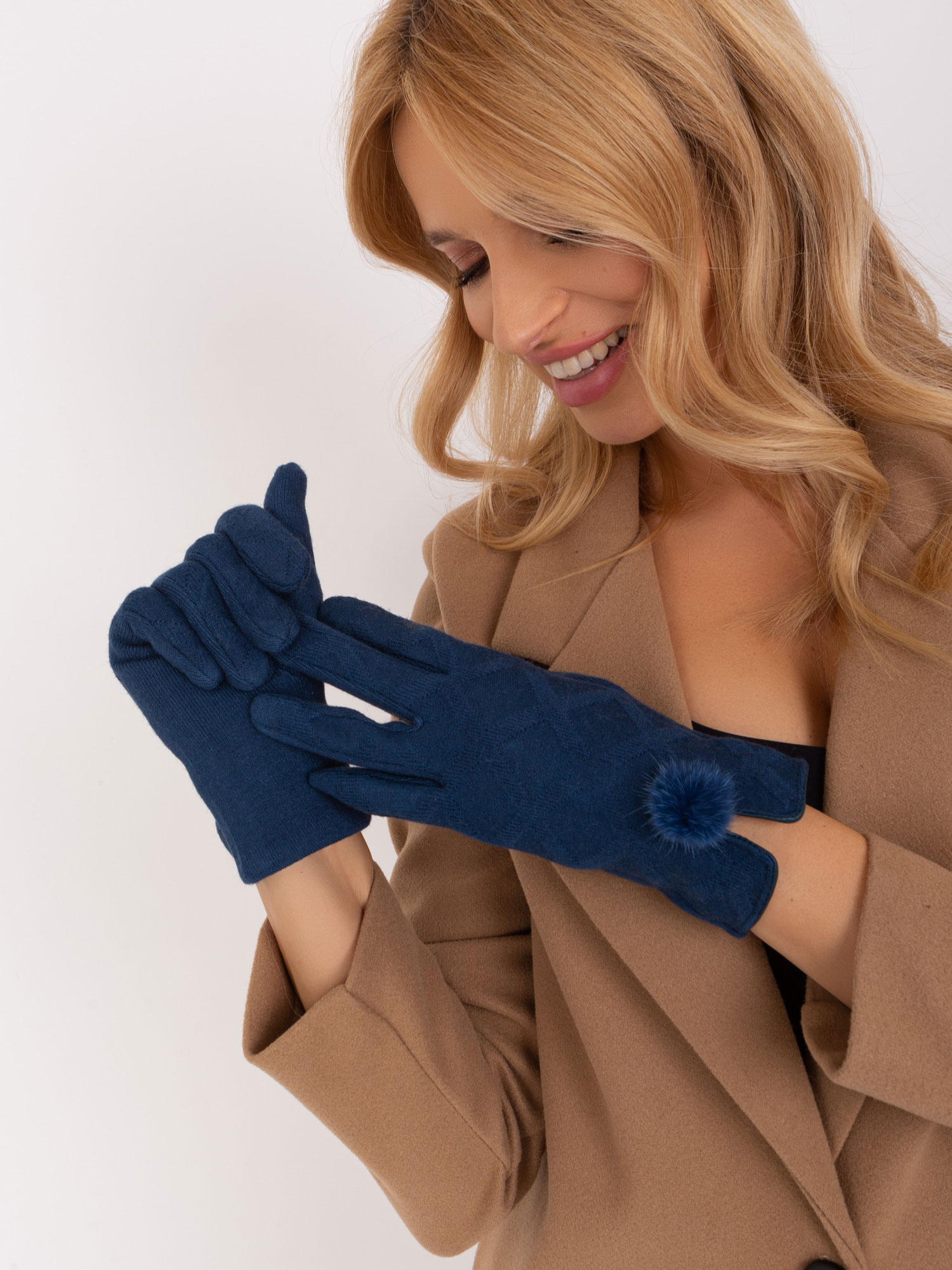 Rękawiczki granatowy