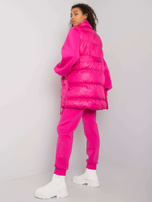 Fuchsia three-piece set with Minneola vest