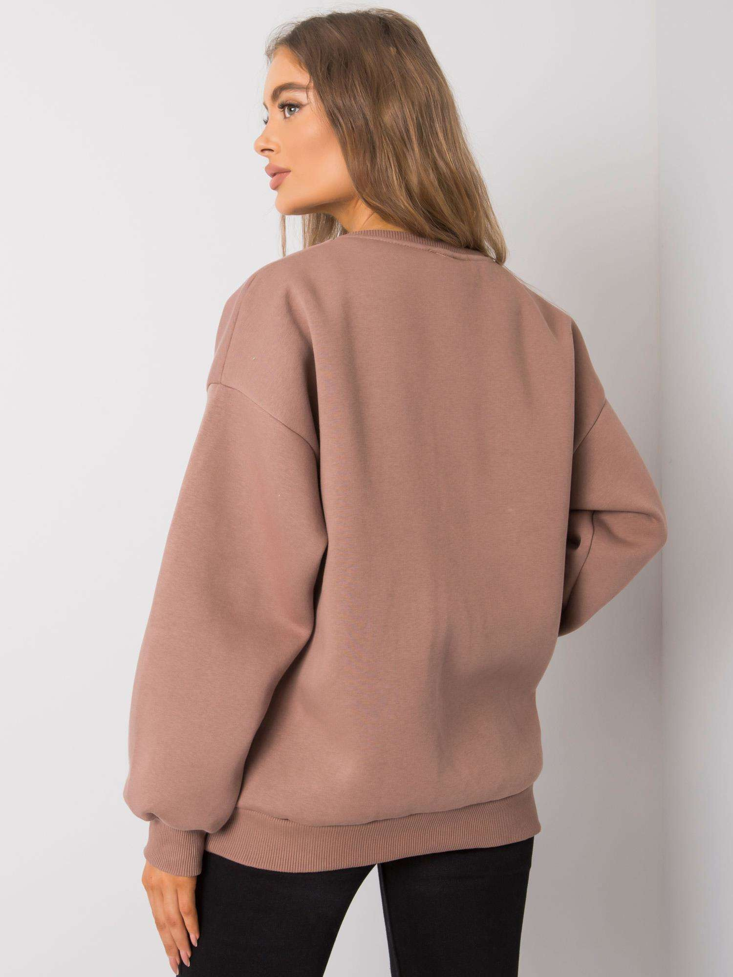 Dunkelbeige Baumwolljacke Armelle.