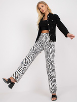 Czarna damska kurtka jeansowa z długim rękawem RUE PARIS