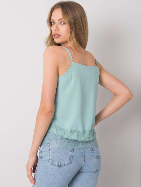 Miętowy top Aldonne