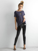 Grafitowy t-shirt Fire