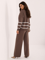 Fango Strickset mit Oversize-Pullover.