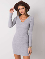 Grey dress Frely RUE PARIS