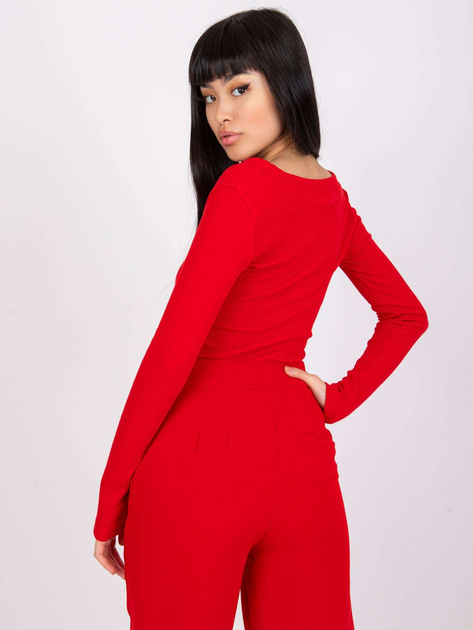 Czerwona bluzka w prążek Tracy RUE PARIS