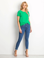 Zielony t-shirt Transformative