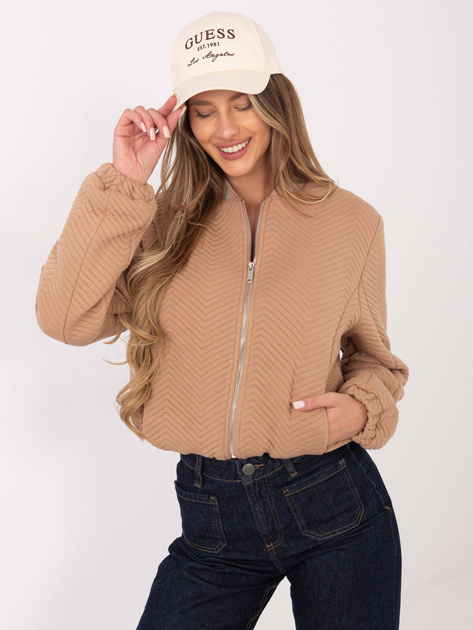 Camelowa damska kurtka przejściowa Haiti RUE PARIS