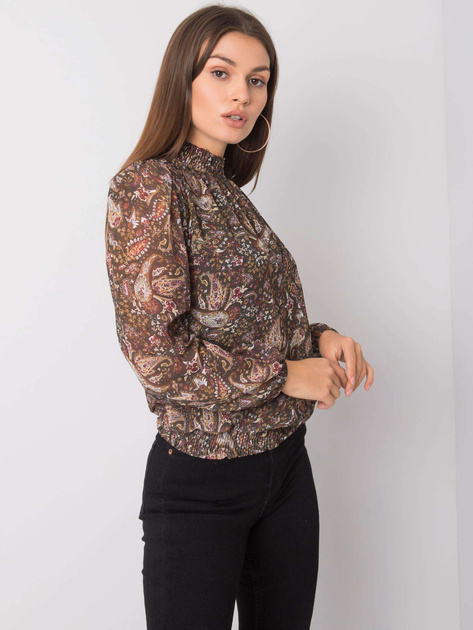 Ciemnozielona bluzka Raya SUBLEVEL