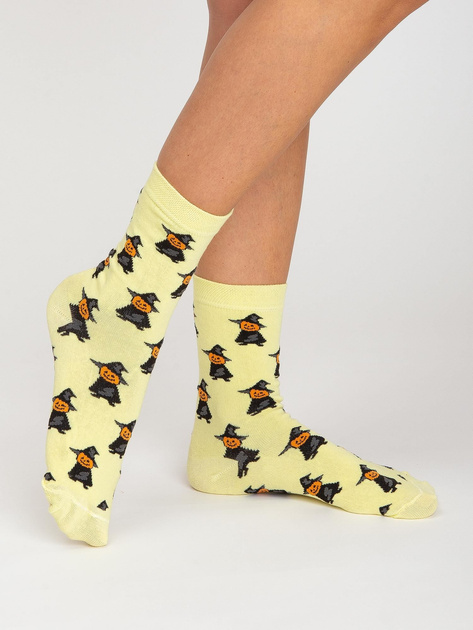 Zestaw damskich kolorowych skarpet 3-pak