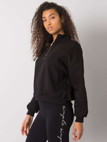 Black basic hoodie Simae.