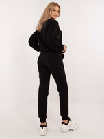 Hurt Czarne dresowe spodnie basic od kompletu 