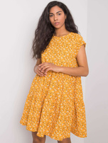 Żółta sukienka oversize Eve STITCH & SOUL