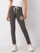 Ciemne khaki spodnie Cynthia