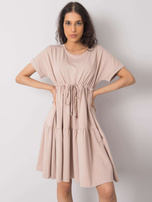 Beige casual dress Sebille RUE PARIS