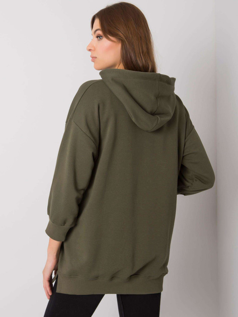 Khaki bluza z kieszeniami Leora