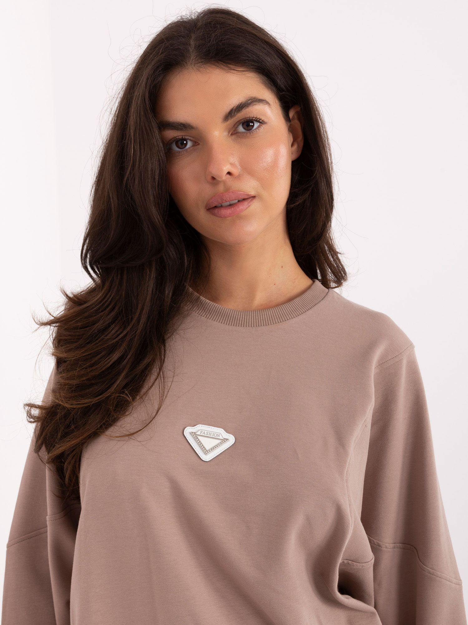 Bluza ciemny bezowy