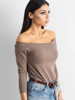 Brązowa bluzka Live