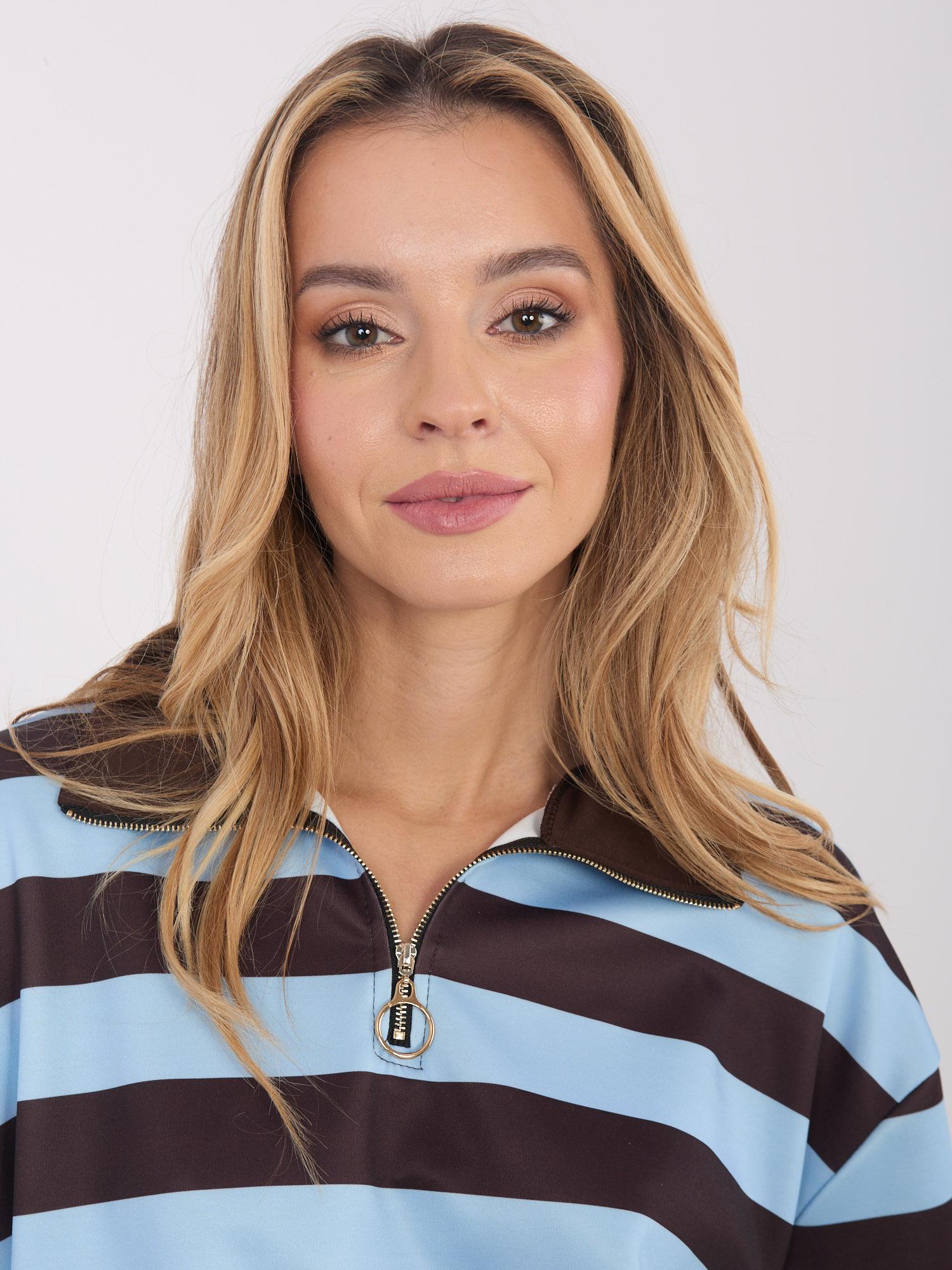Bluzka jasny niebieski