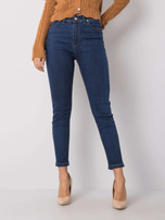 Niebieskie jeansy damskie Kayla RUE PARIS