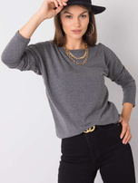Ciemnoszara melanżowa bluzka Larissa