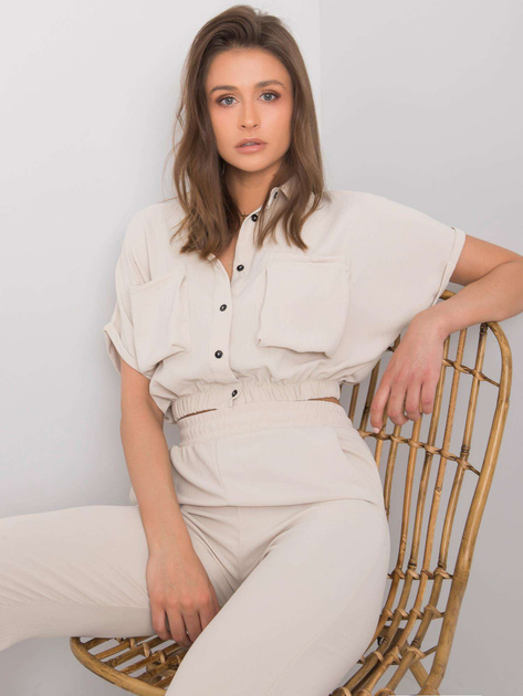 Beżowy komplet Janis RUE PARIS