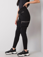 Czarne spodnie dresowe Megan