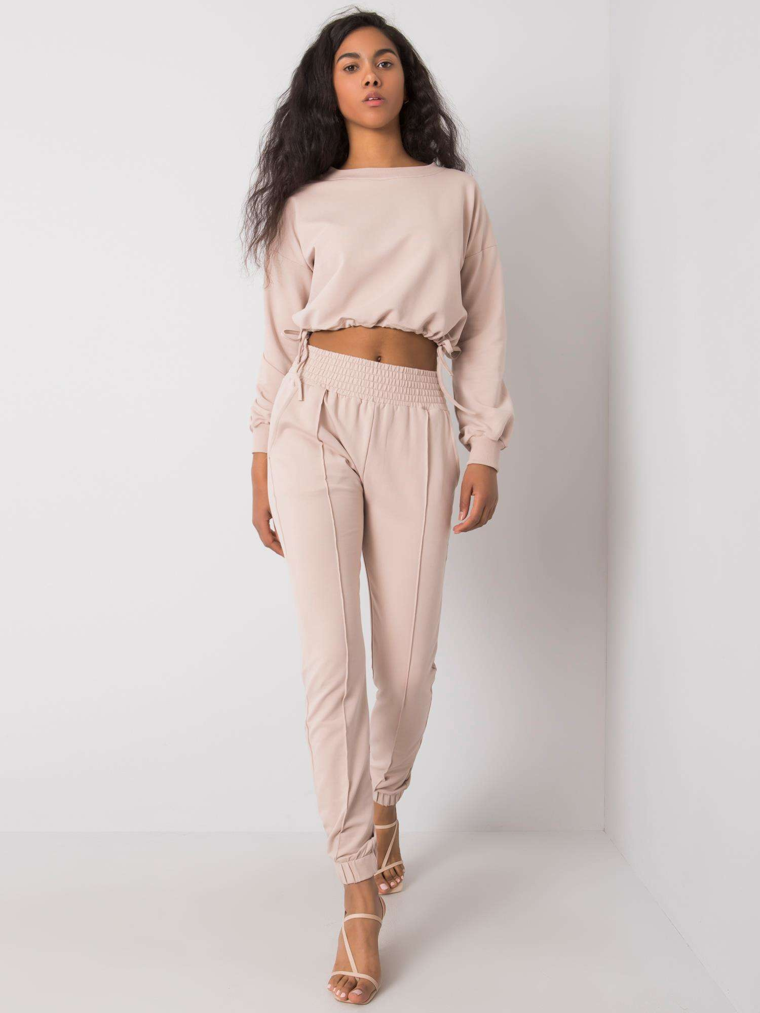 Beige casual set Laila RUE PARIS.