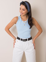 Jasnoniebieski top Kessi