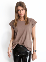 Kawowy t-shirt Revolution