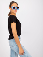 Juodas t-shirt Emory.