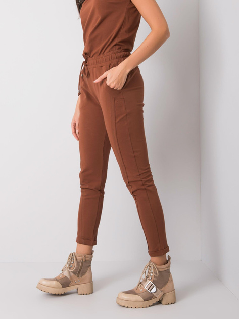 Ciemnobrązowe spodnie Approachable