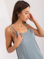 Hurtownia Khaki dwuczęściowa piżama z luźnym topem