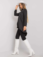 Czarna koszula asymetryczna Gilliana