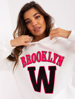 Hurt Ecru bluza bez kaptura z bawełny