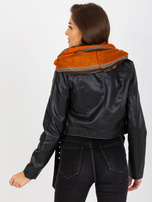 Hurtownia online Brązowa chusta komin z nadrukiem 